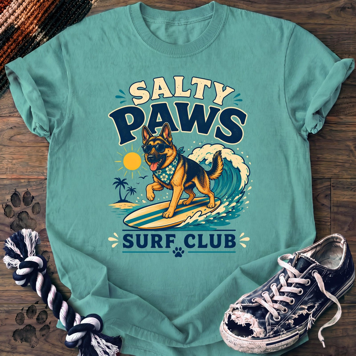 Salty Paws Surf Club - German Shepherd - PAWSSION CLUB
