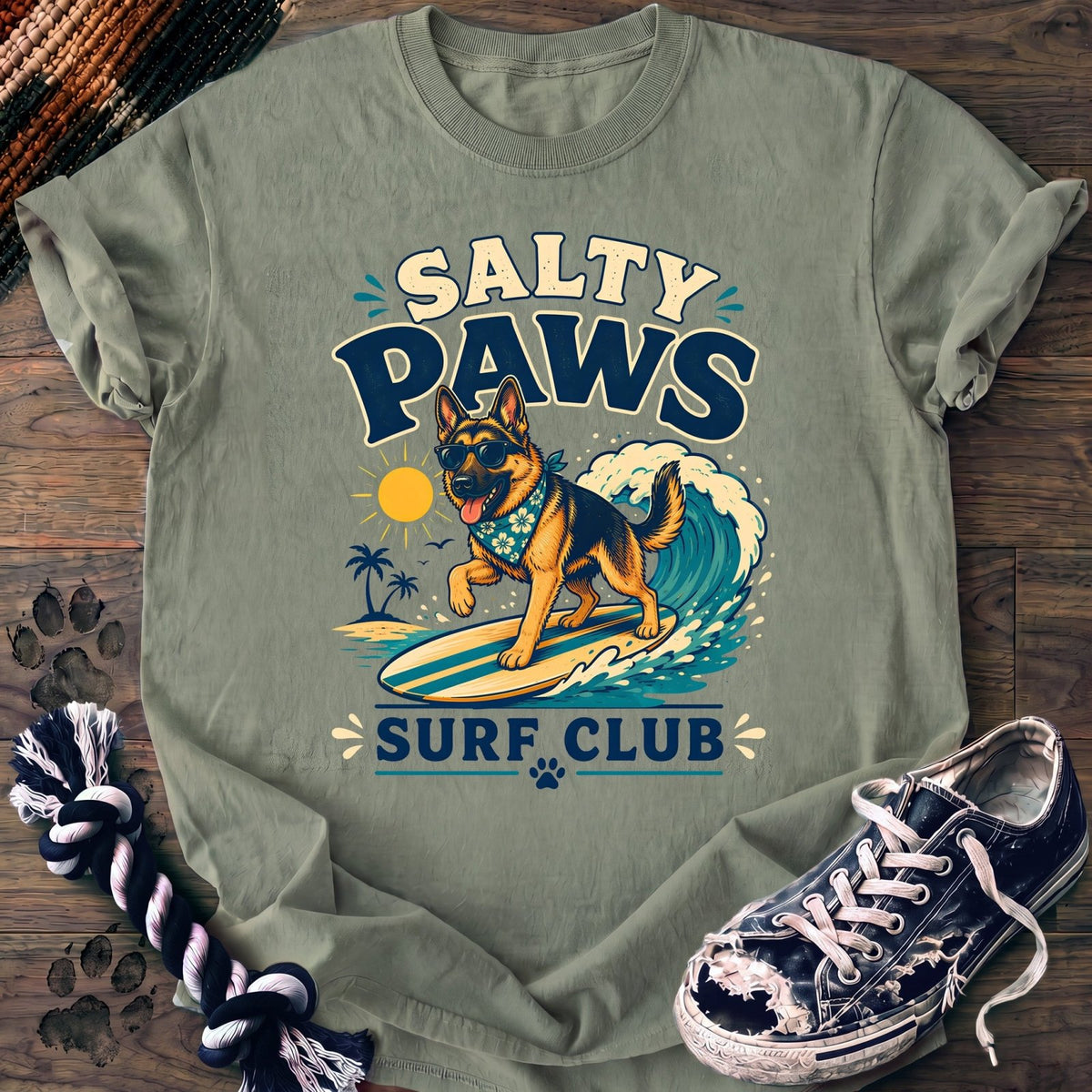 Salty Paws Surf Club - German Shepherd - PAWSSION CLUB