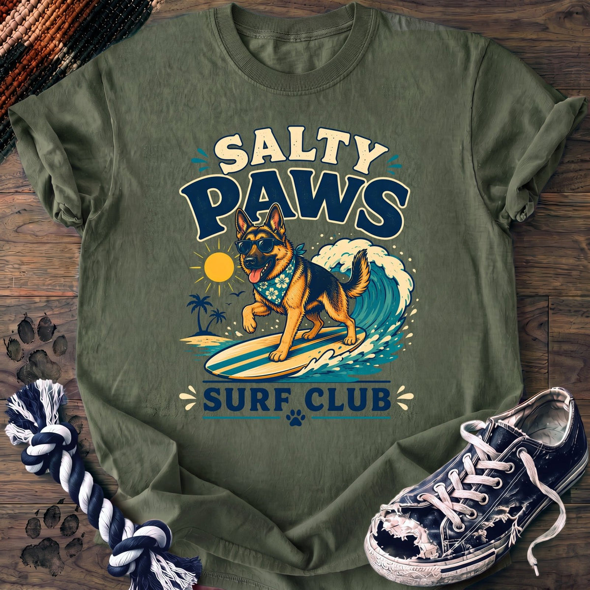 Salty Paws Surf Club - German Shepherd - PAWSSION CLUB