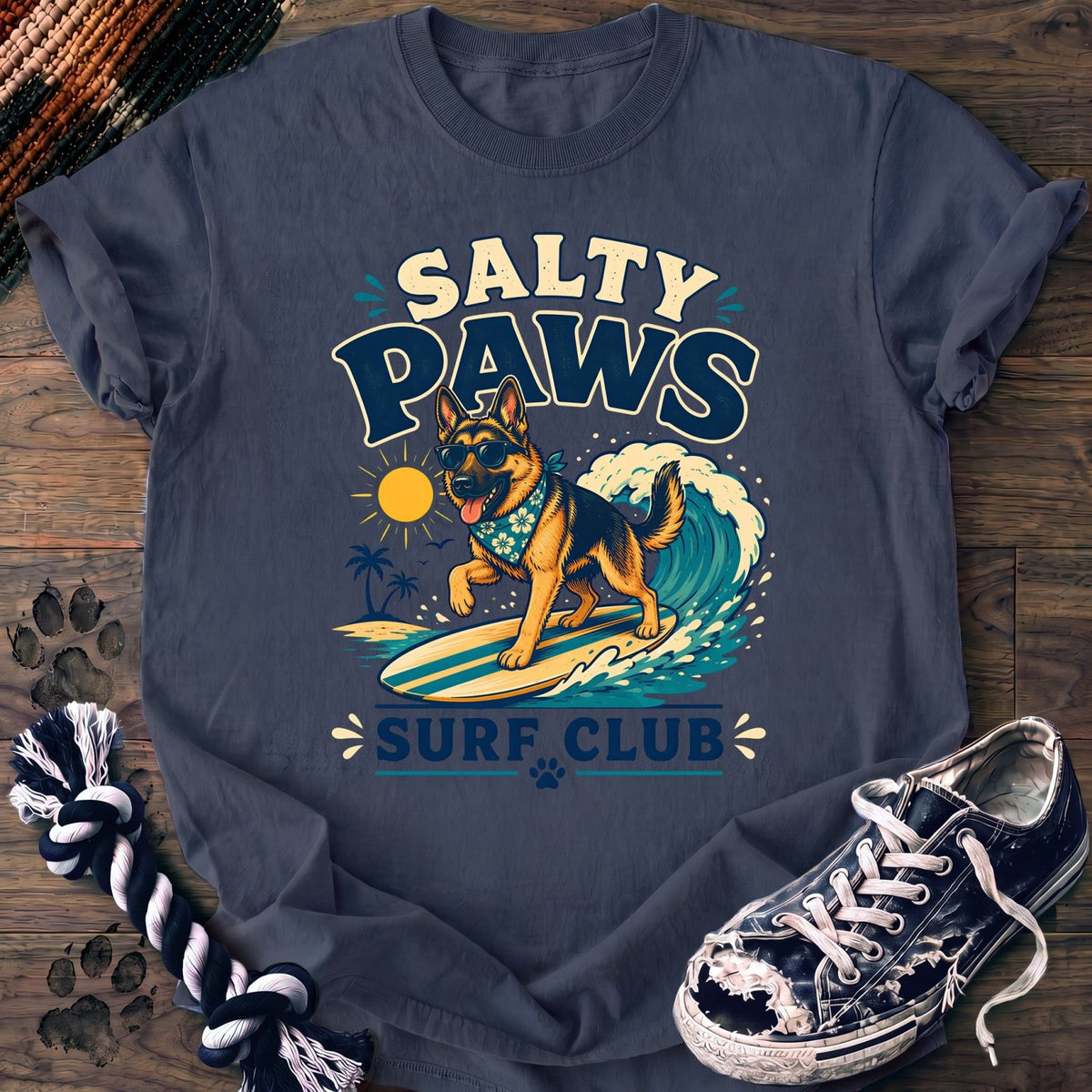 Salty Paws Surf Club - German Shepherd - PAWSSION CLUB