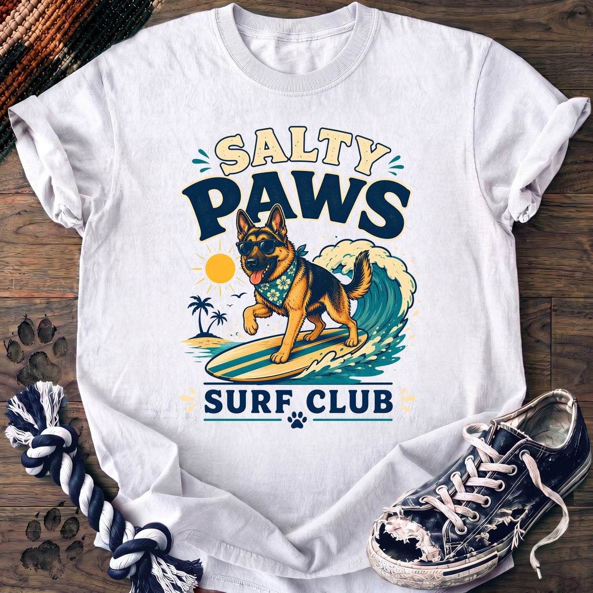 Salty Paws Surf Club - German Shepherd - PAWSSION CLUB