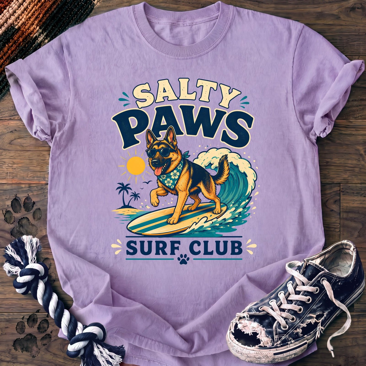 Salty Paws Surf Club - German Shepherd - PAWSSION CLUB