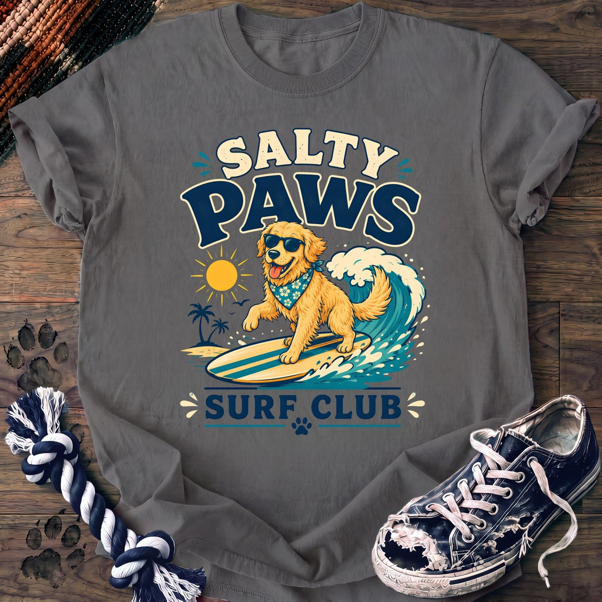 Salty Paws Surf Club - Golden Retriever - PAWSSION CLUB