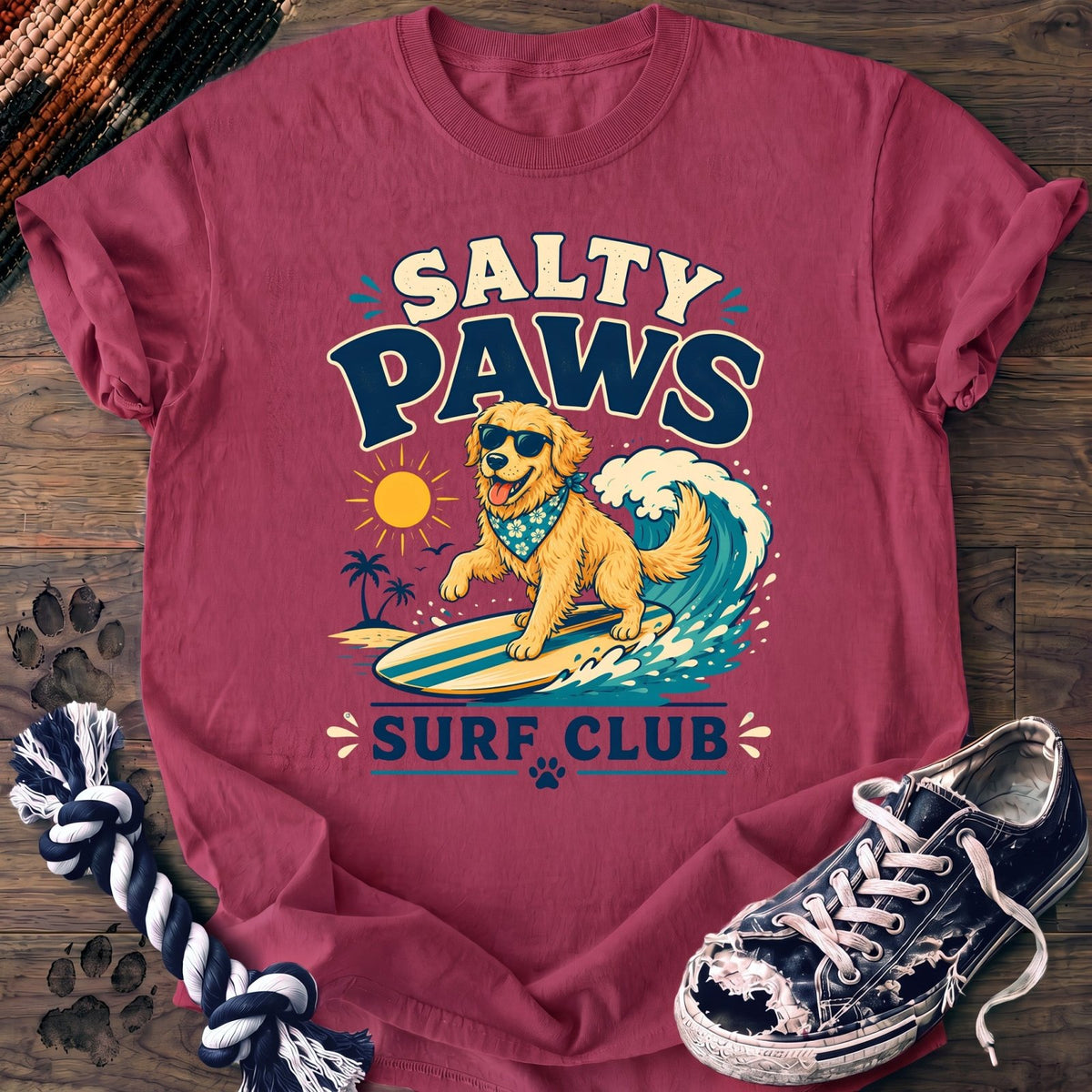 Salty Paws Surf Club - Golden Retriever - PAWSSION CLUB