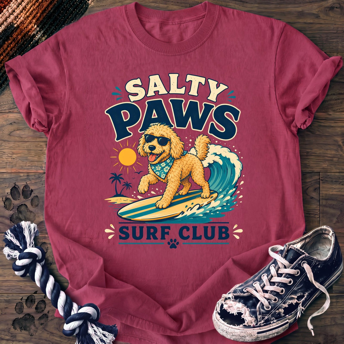 Salty Paws Surf Club - Goldendoodle - PAWSSION CLUB