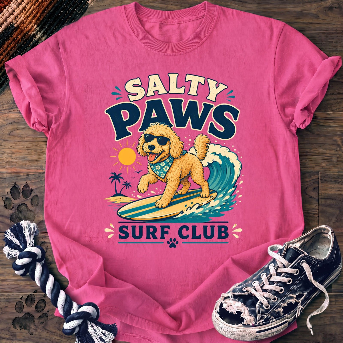 Salty Paws Surf Club - Goldendoodle - PAWSSION CLUB