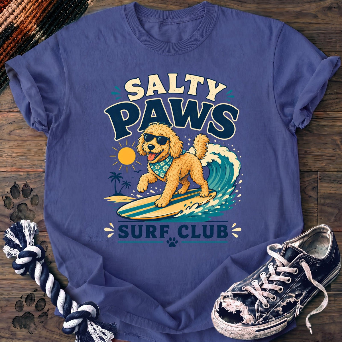 Salty Paws Surf Club - Goldendoodle - PAWSSION CLUB