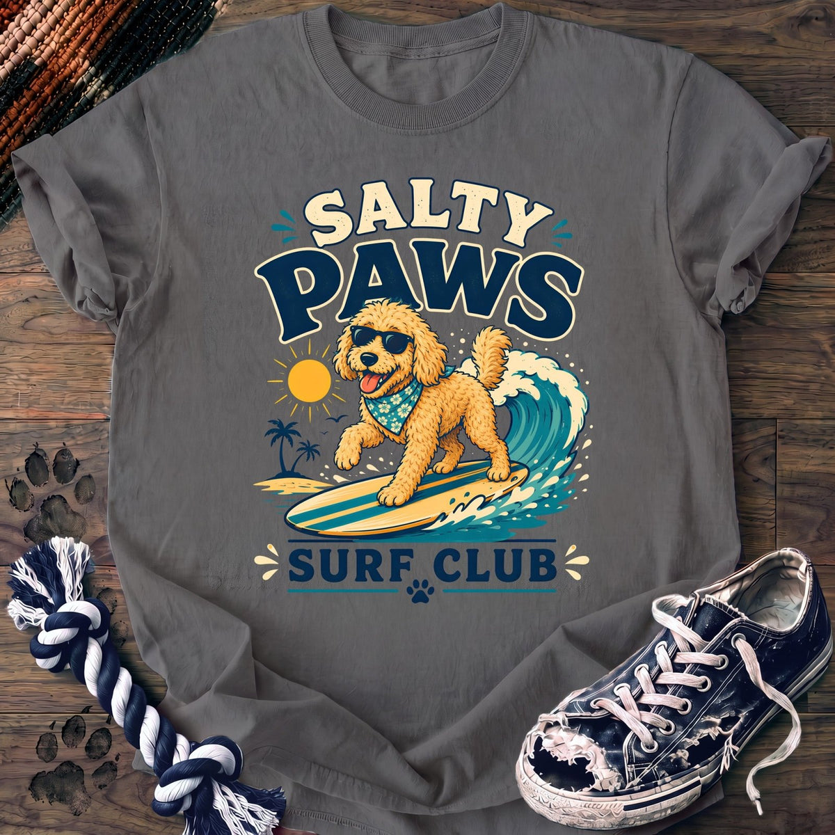 Salty Paws Surf Club - Goldendoodle - PAWSSION CLUB