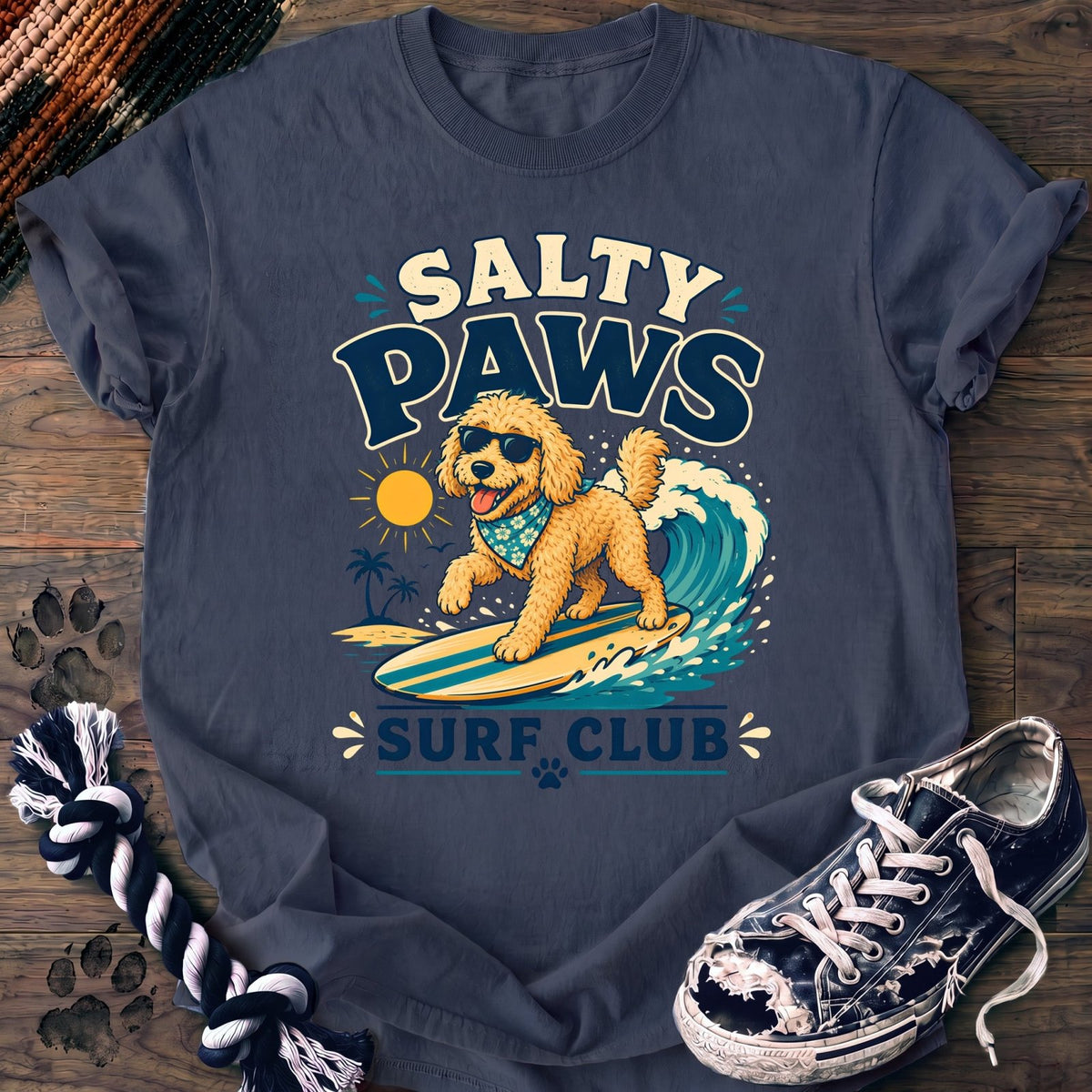Salty Paws Surf Club - Goldendoodle - PAWSSION CLUB