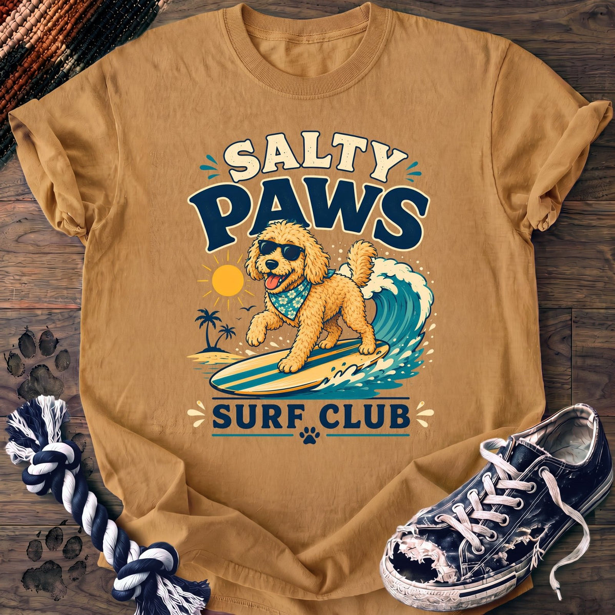 Salty Paws Surf Club - Goldendoodle - PAWSSION CLUB