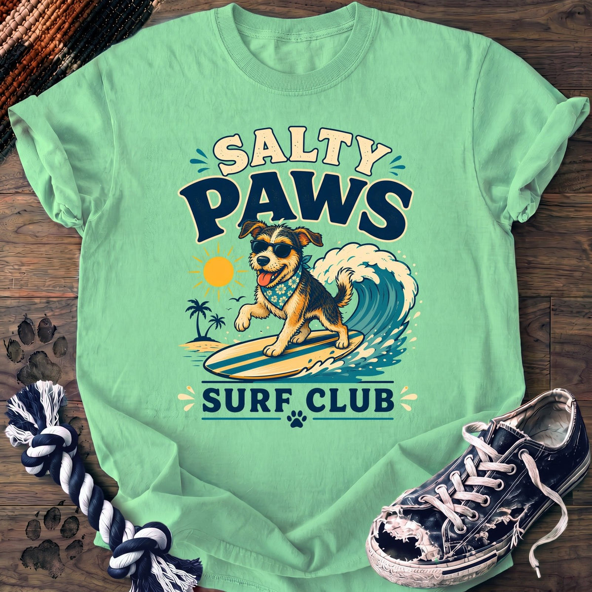 Salty Paws Surf Club - Mixed Breed - PAWSSION CLUB