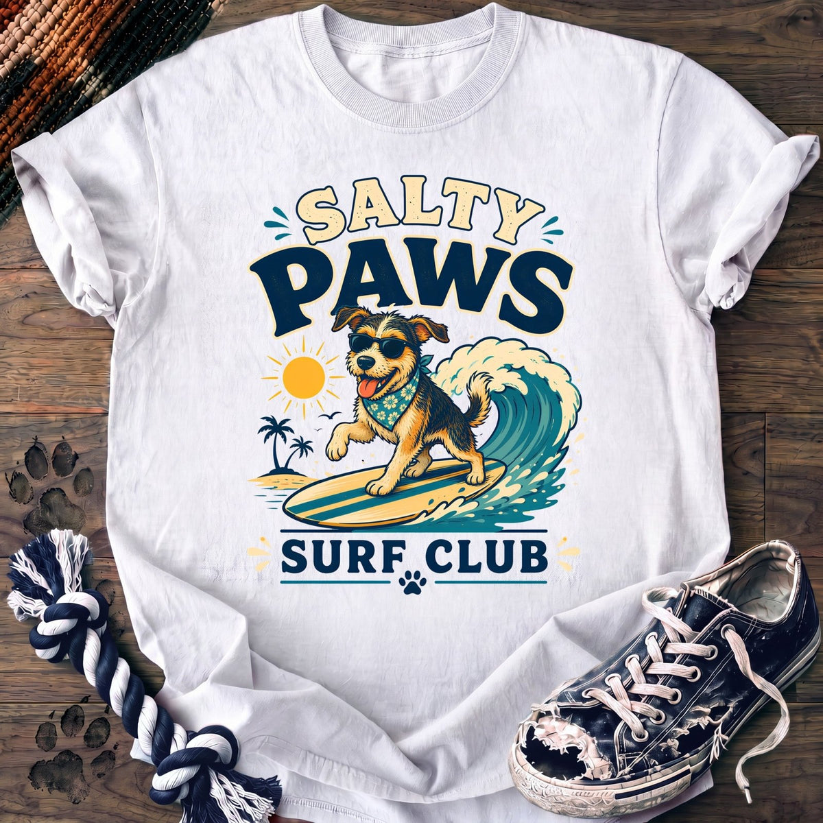 Salty Paws Surf Club - Mixed Breed - PAWSSION CLUB