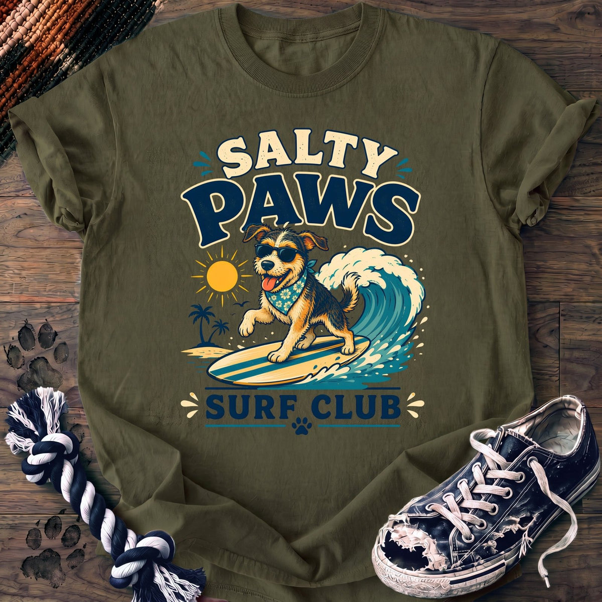Salty Paws Surf Club - Mixed Breed - PAWSSION CLUB