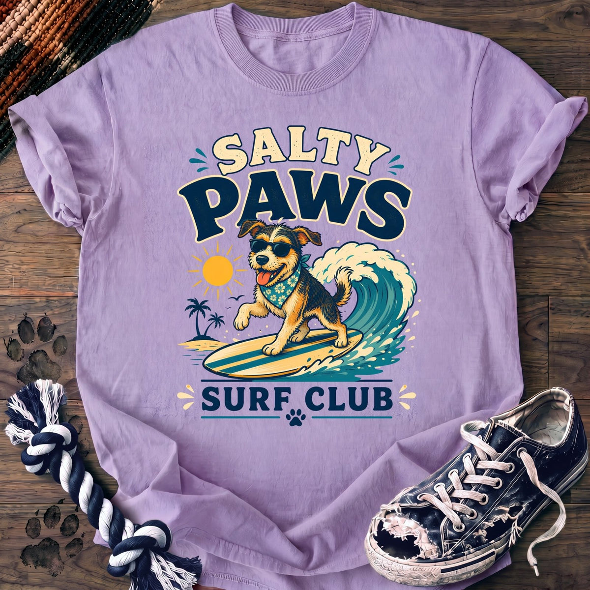 Salty Paws Surf Club - Mixed Breed - PAWSSION CLUB