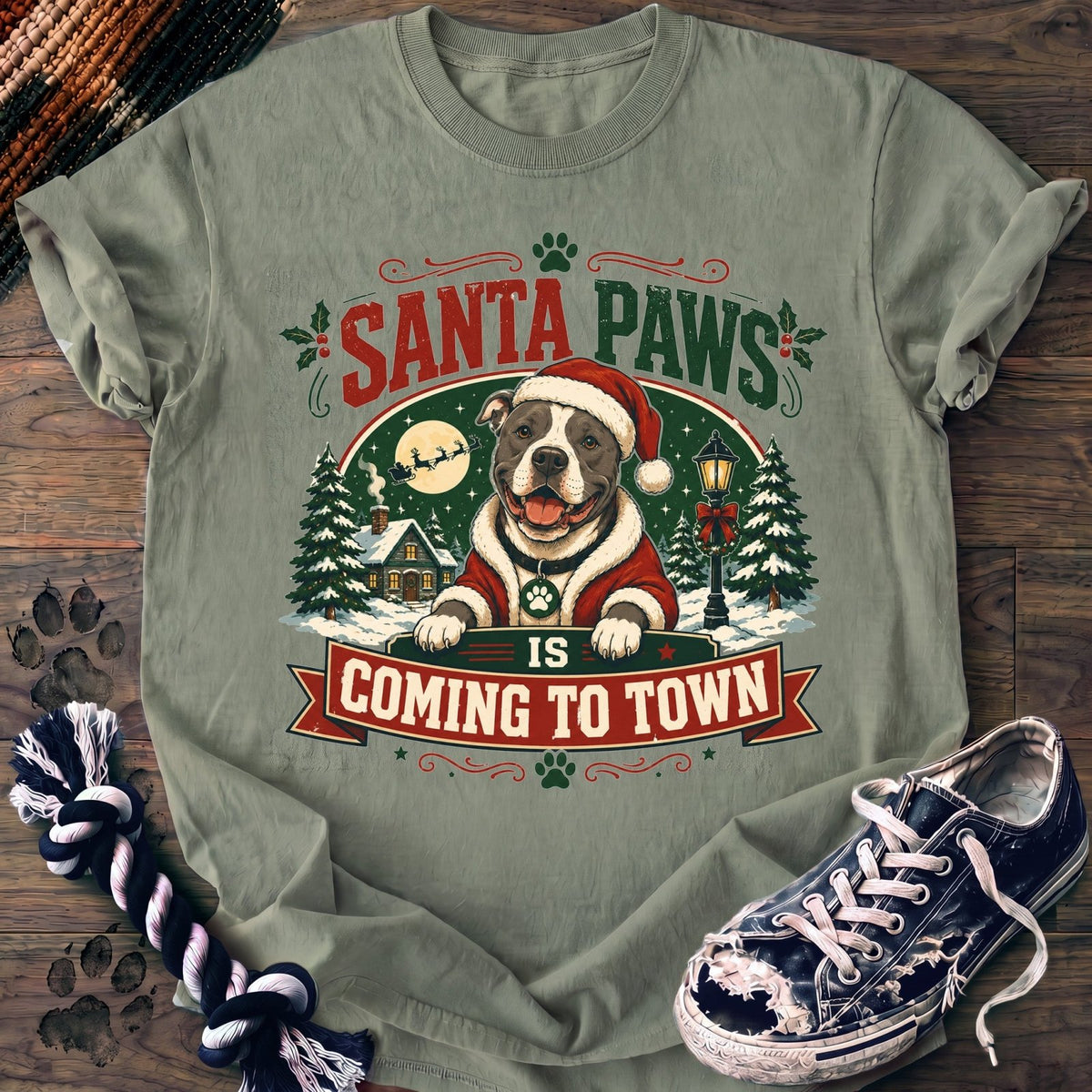 Santa Paws Is Coming To Town - Pitbull - PAWSSION CLUB