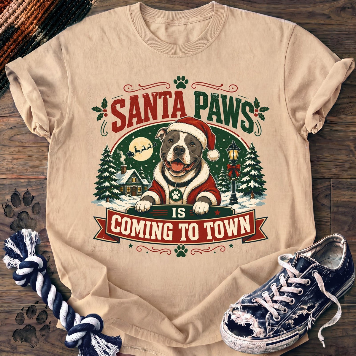 Santa Paws Is Coming To Town - Pitbull - PAWSSION CLUB