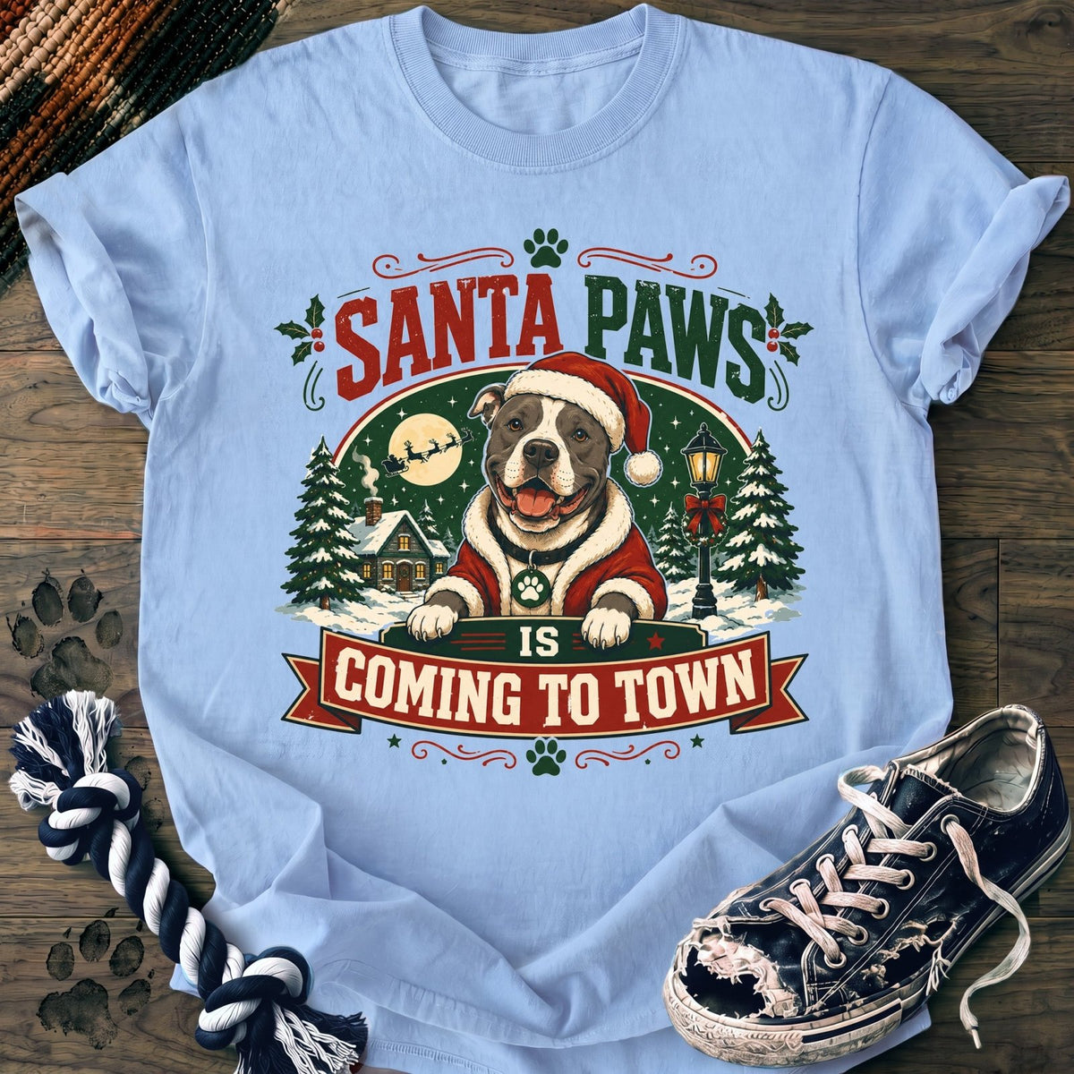 Santa Paws Is Coming To Town - Pitbull - PAWSSION CLUB