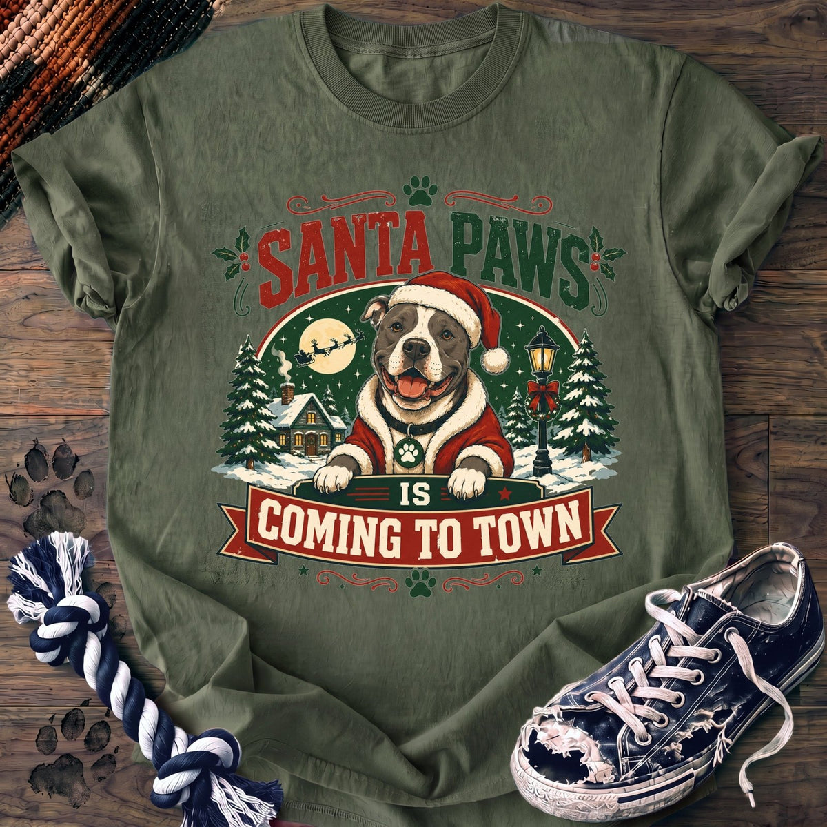 Santa Paws Is Coming To Town - Pitbull - PAWSSION CLUB