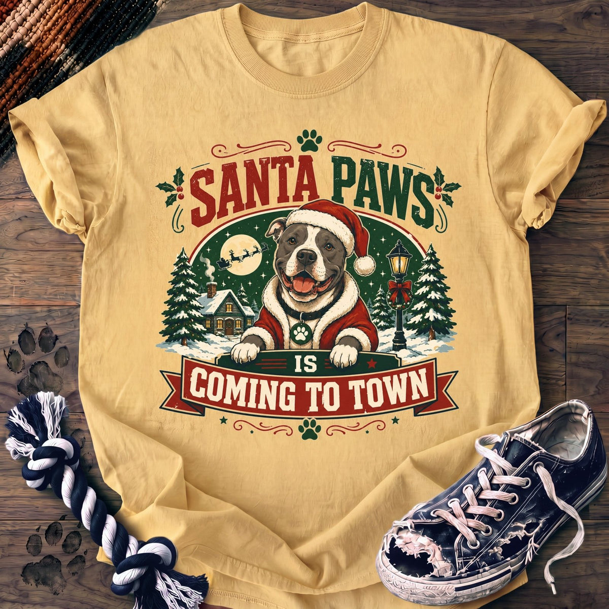 Santa Paws Is Coming To Town - Pitbull - PAWSSION CLUB