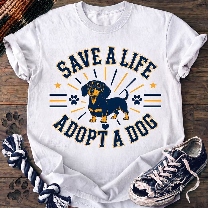 Save A Life Adopt A Dog - Dachshund - PAWSSION CLUB