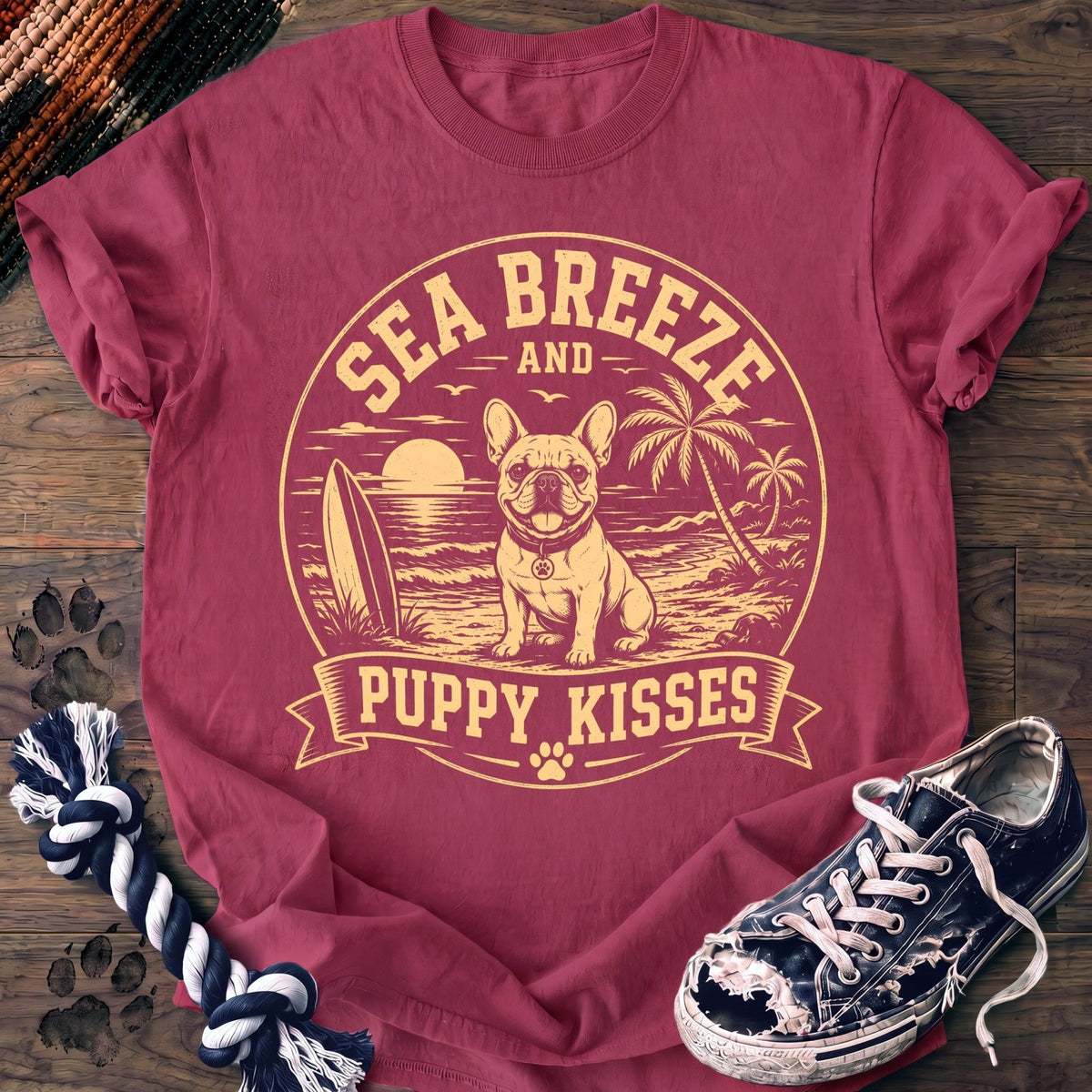 Sea Breeze And Puppy Kisses - French Bulldog - PAWSSION CLUB
