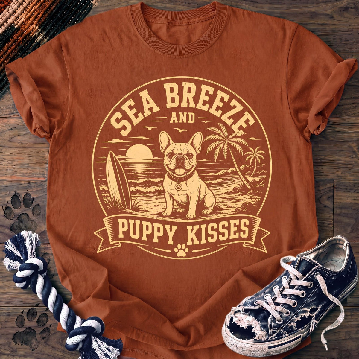 Sea Breeze And Puppy Kisses - French Bulldog - PAWSSION CLUB