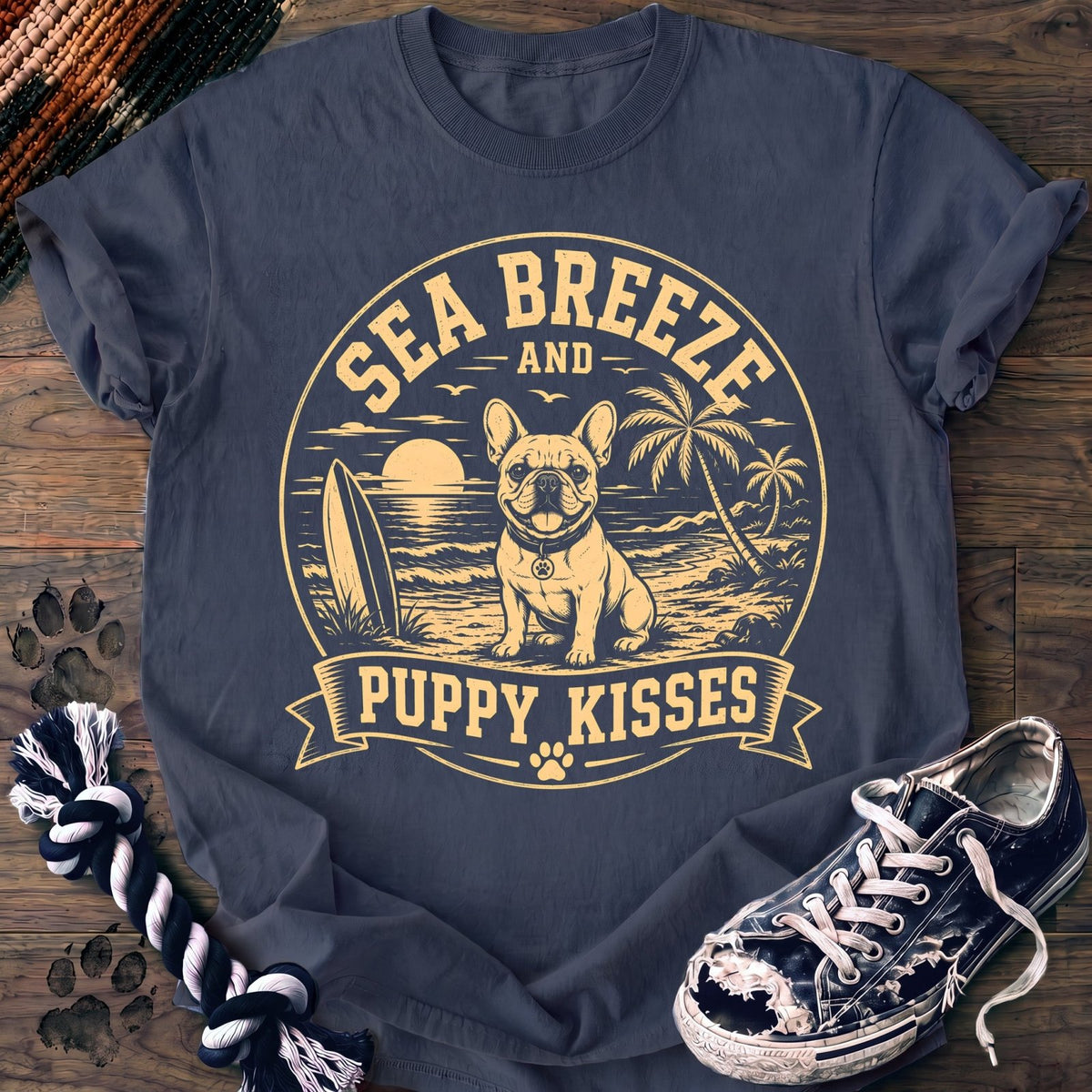 Sea Breeze And Puppy Kisses - French Bulldog - PAWSSION CLUB