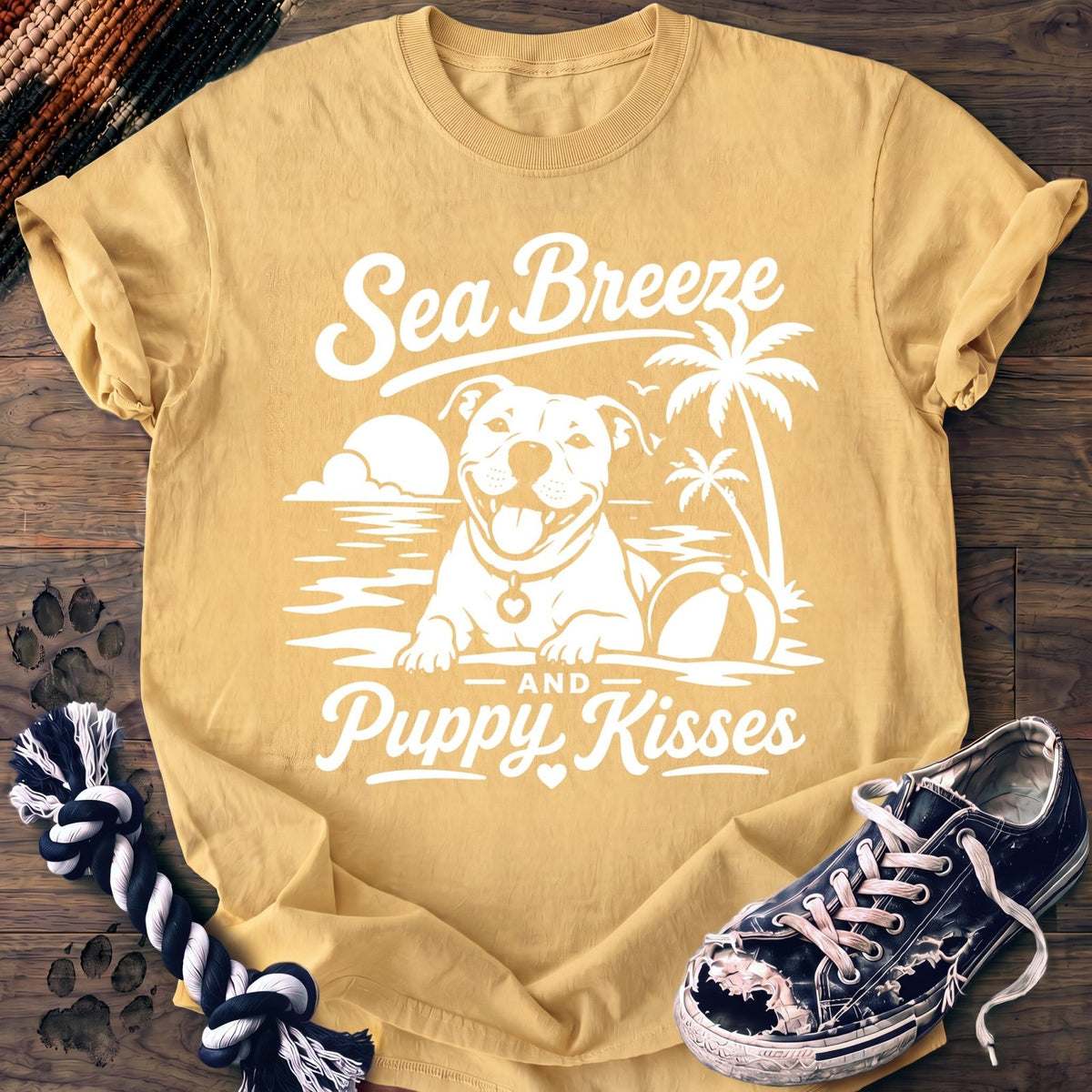 Sea Breeze And Puppy Kisses - Pitbull - PAWSSION CLUB