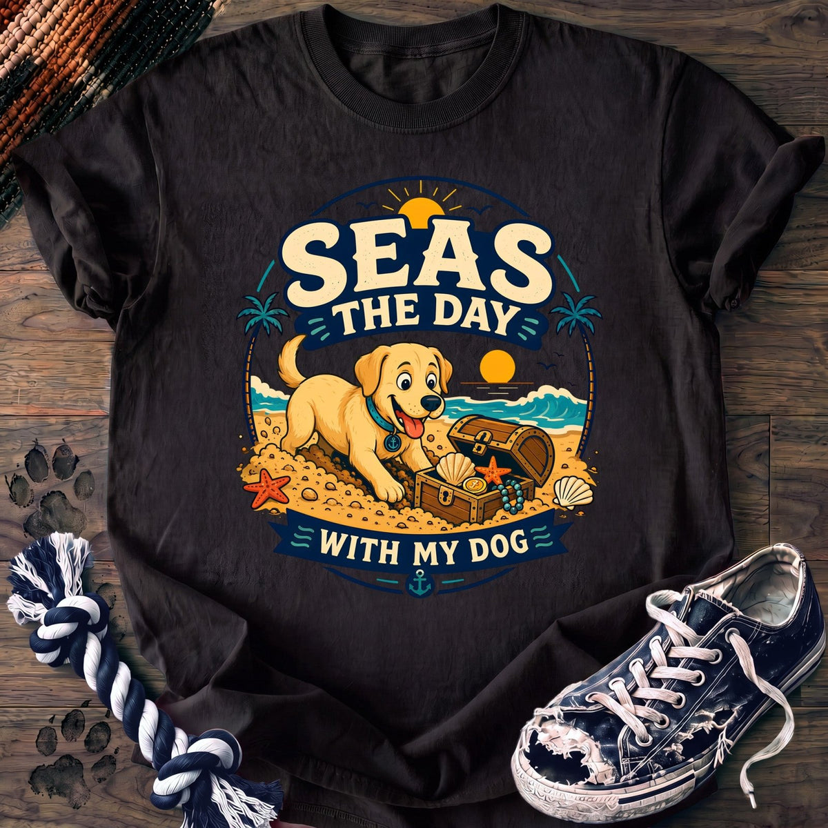 Seas The Day With My Dog - Labrador Retriever - PAWSSION CLUB