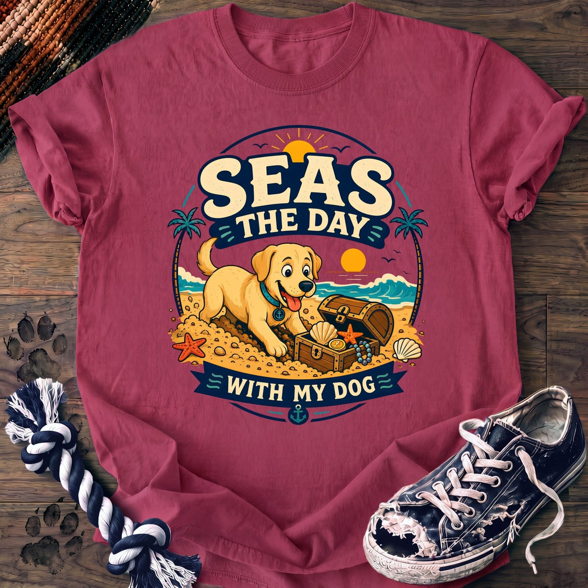 Seas The Day With My Dog - Labrador Retriever - PAWSSION CLUB