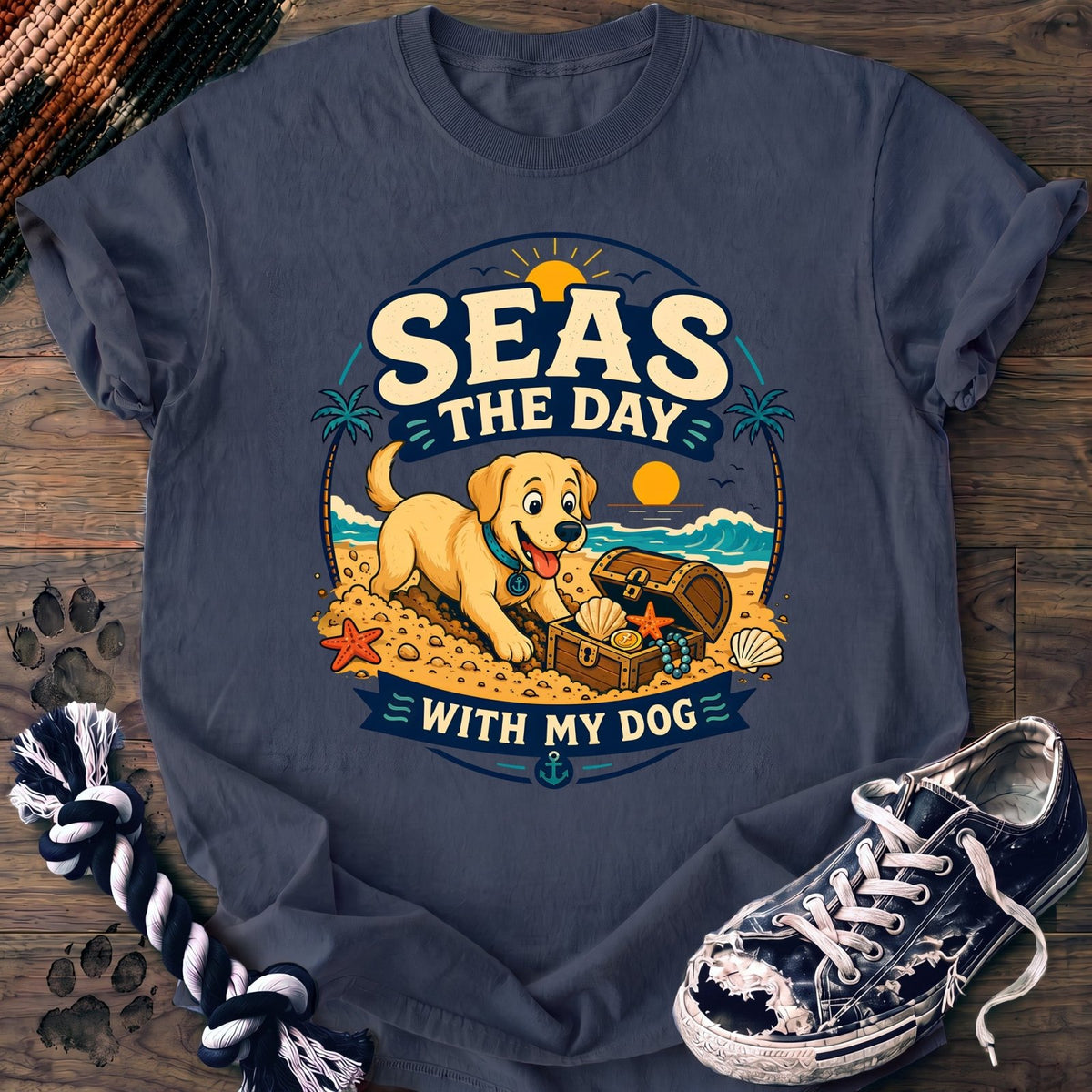 Seas The Day With My Dog - Labrador Retriever - PAWSSION CLUB