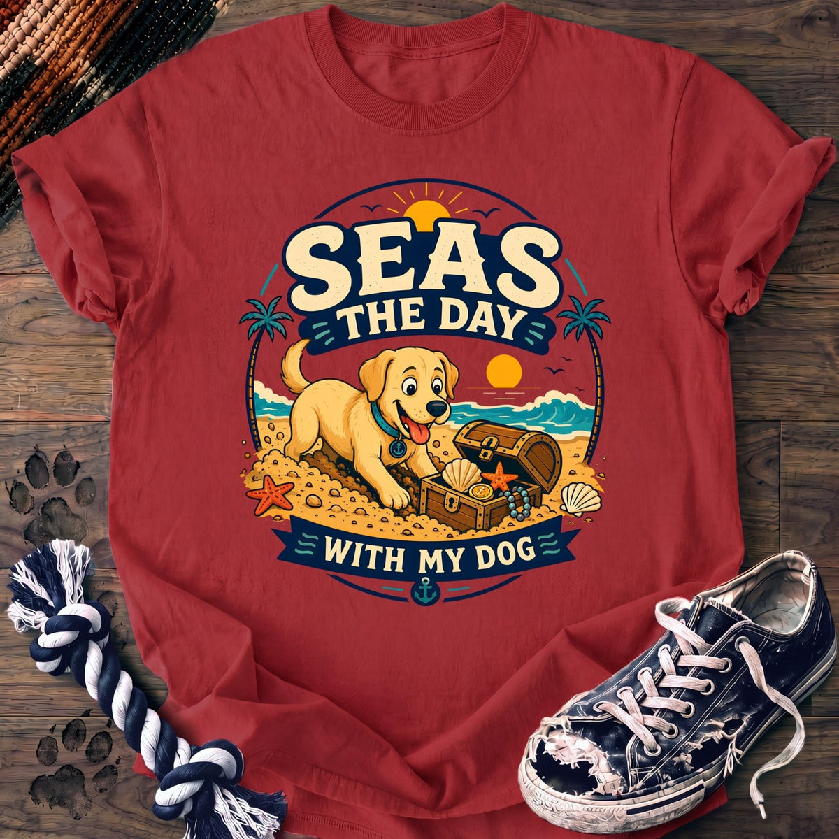 Seas The Day With My Dog - Labrador Retriever - PAWSSION CLUB