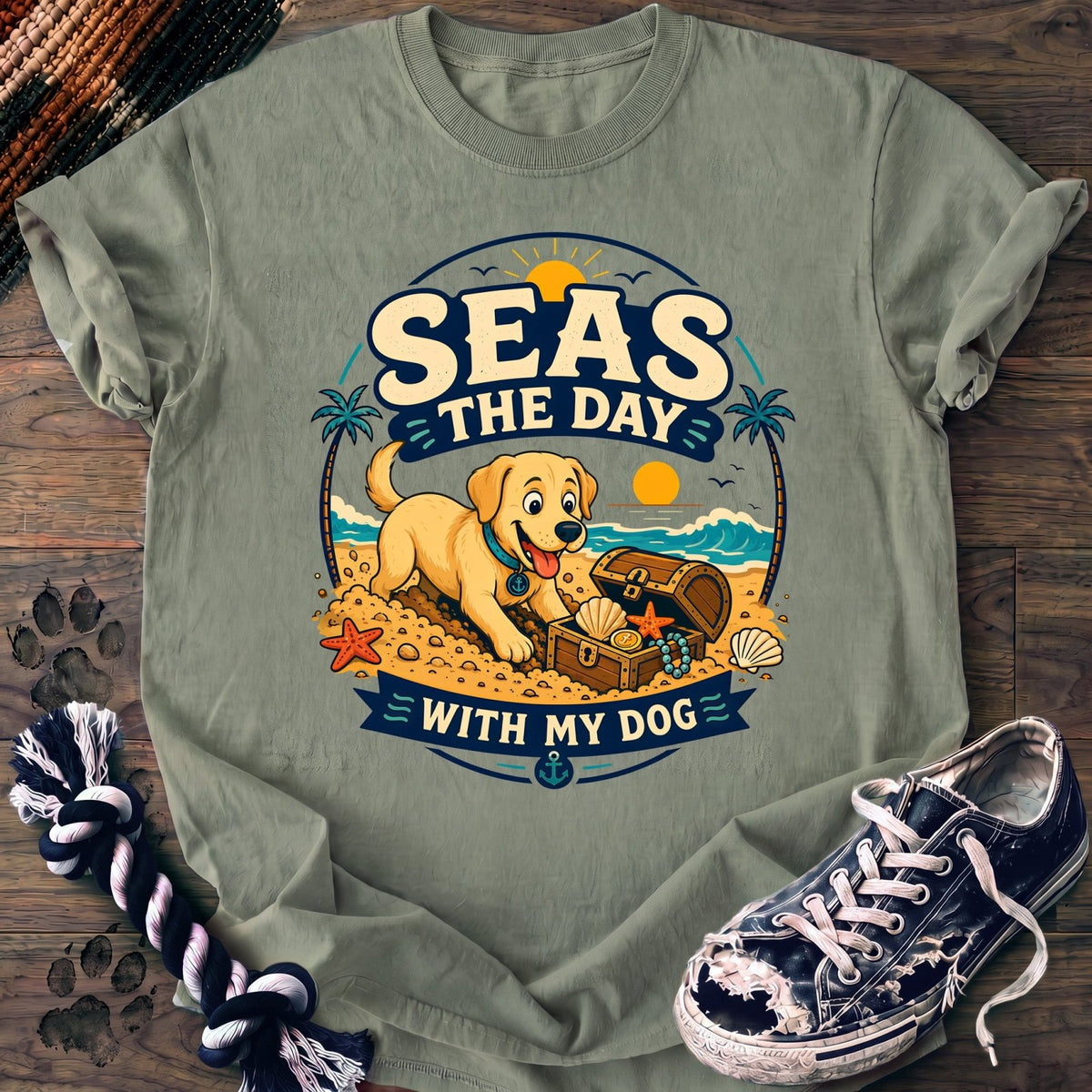 Seas The Day With My Dog - Labrador Retriever - PAWSSION CLUB