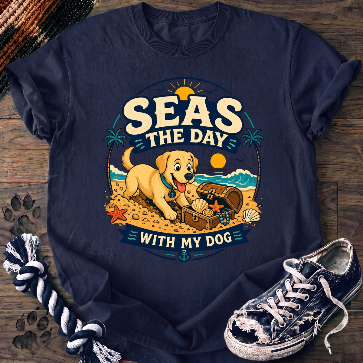 Seas The Day With My Dog - Labrador Retriever - PAWSSION CLUB