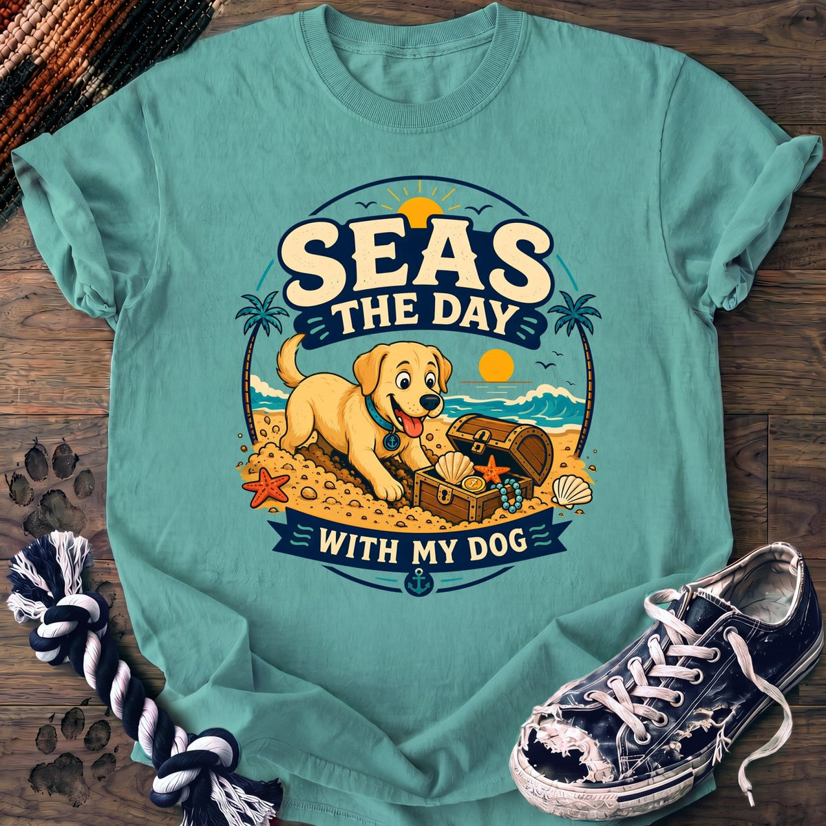 Seas The Day With My Dog - Labrador Retriever - PAWSSION CLUB