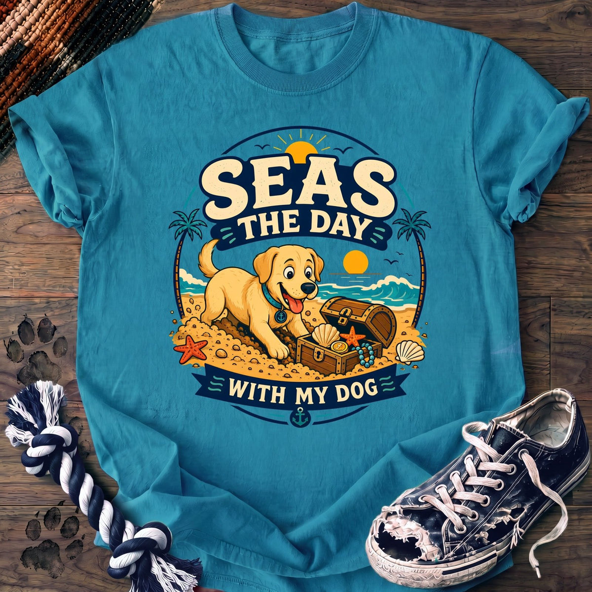 Seas The Day With My Dog - Labrador Retriever - PAWSSION CLUB