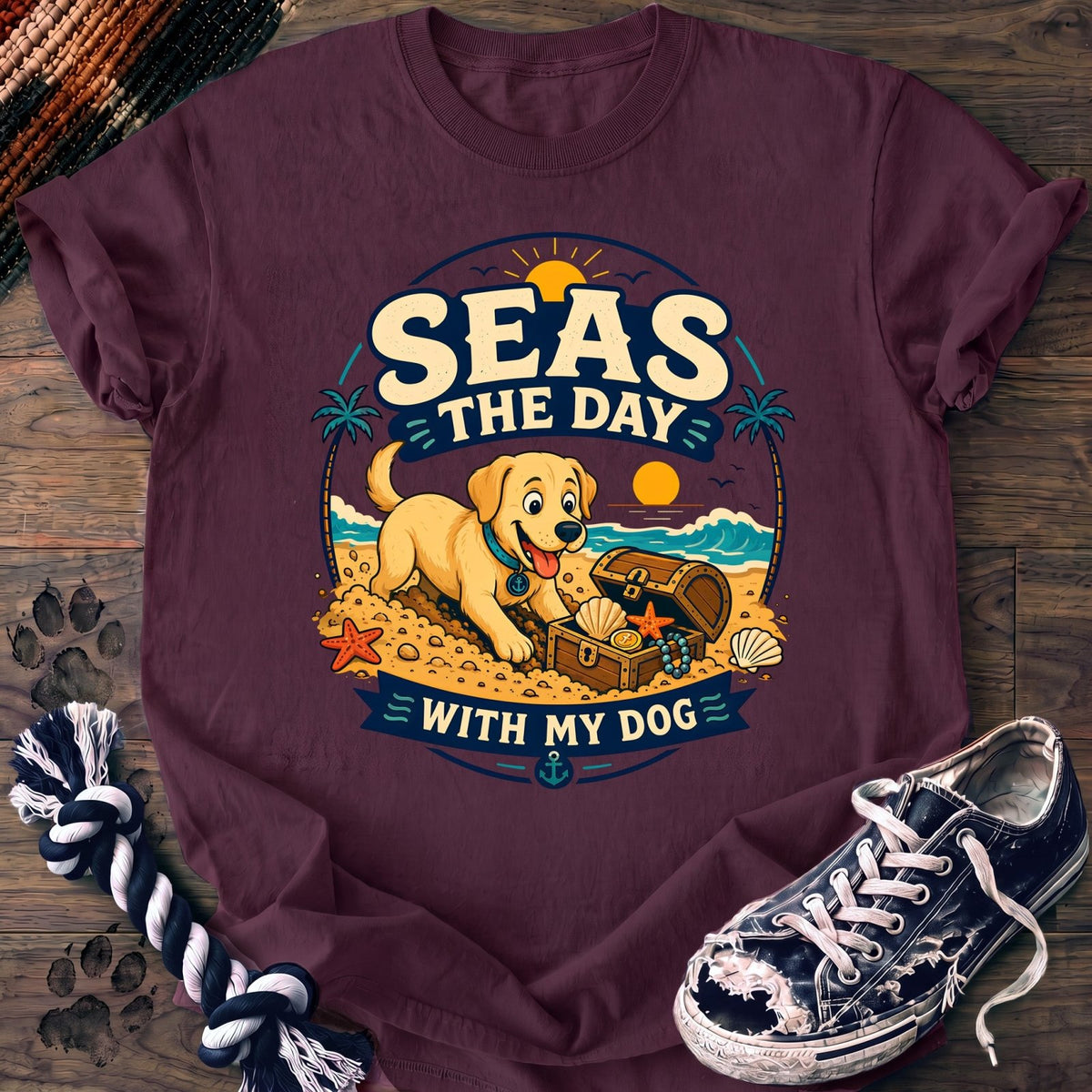 Seas The Day With My Dog - Labrador Retriever - PAWSSION CLUB