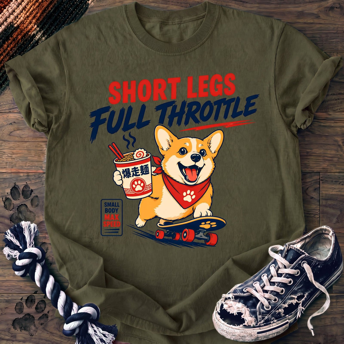 Short Legs Full Throttle - Corgi - PAWSSION CLUB