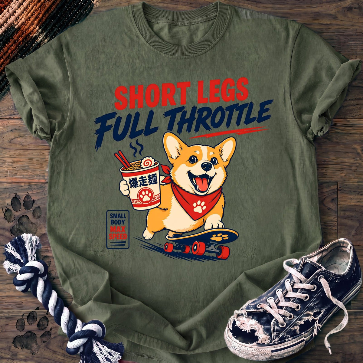 Short Legs Full Throttle - Corgi - PAWSSION CLUB