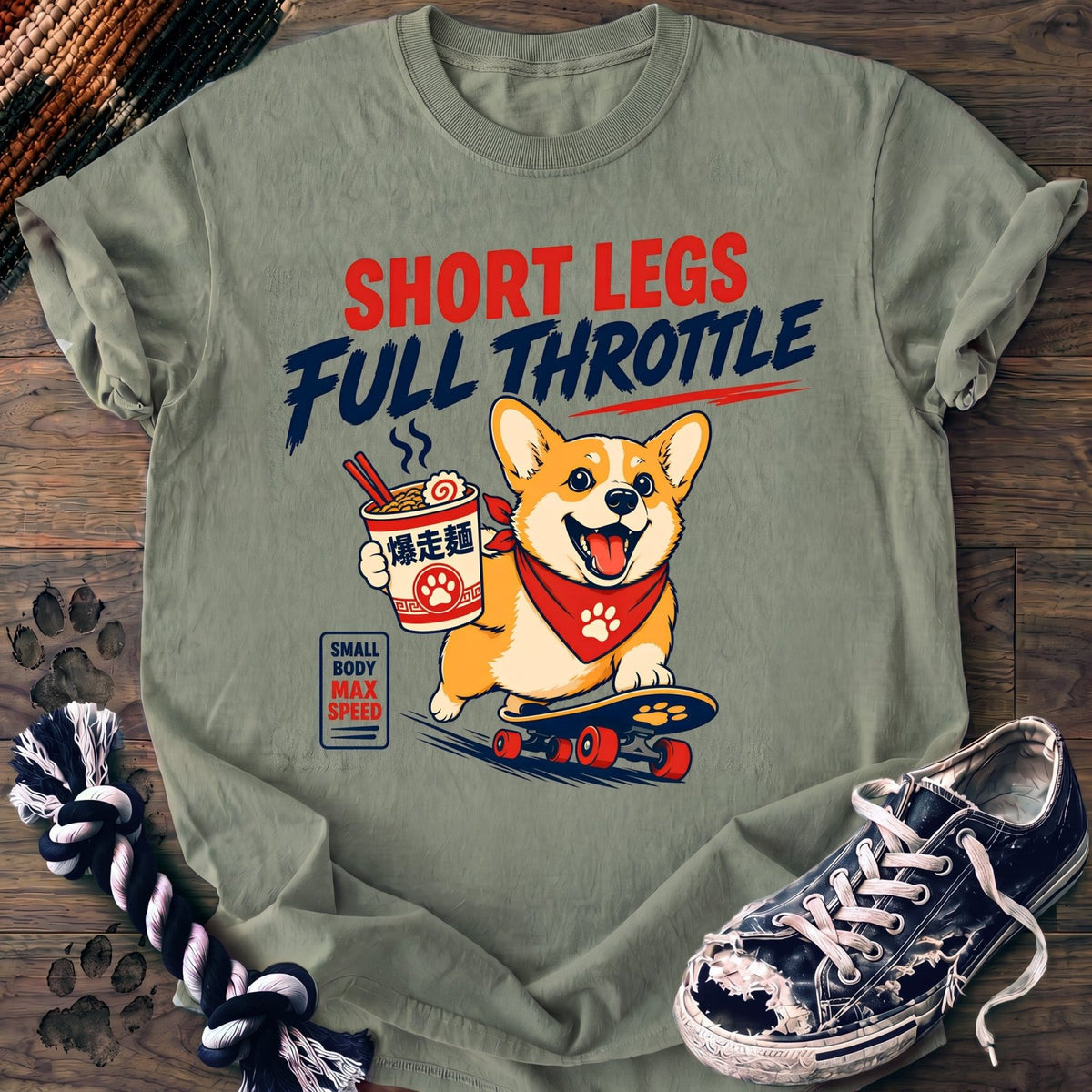 Short Legs Full Throttle - Corgi - PAWSSION CLUB