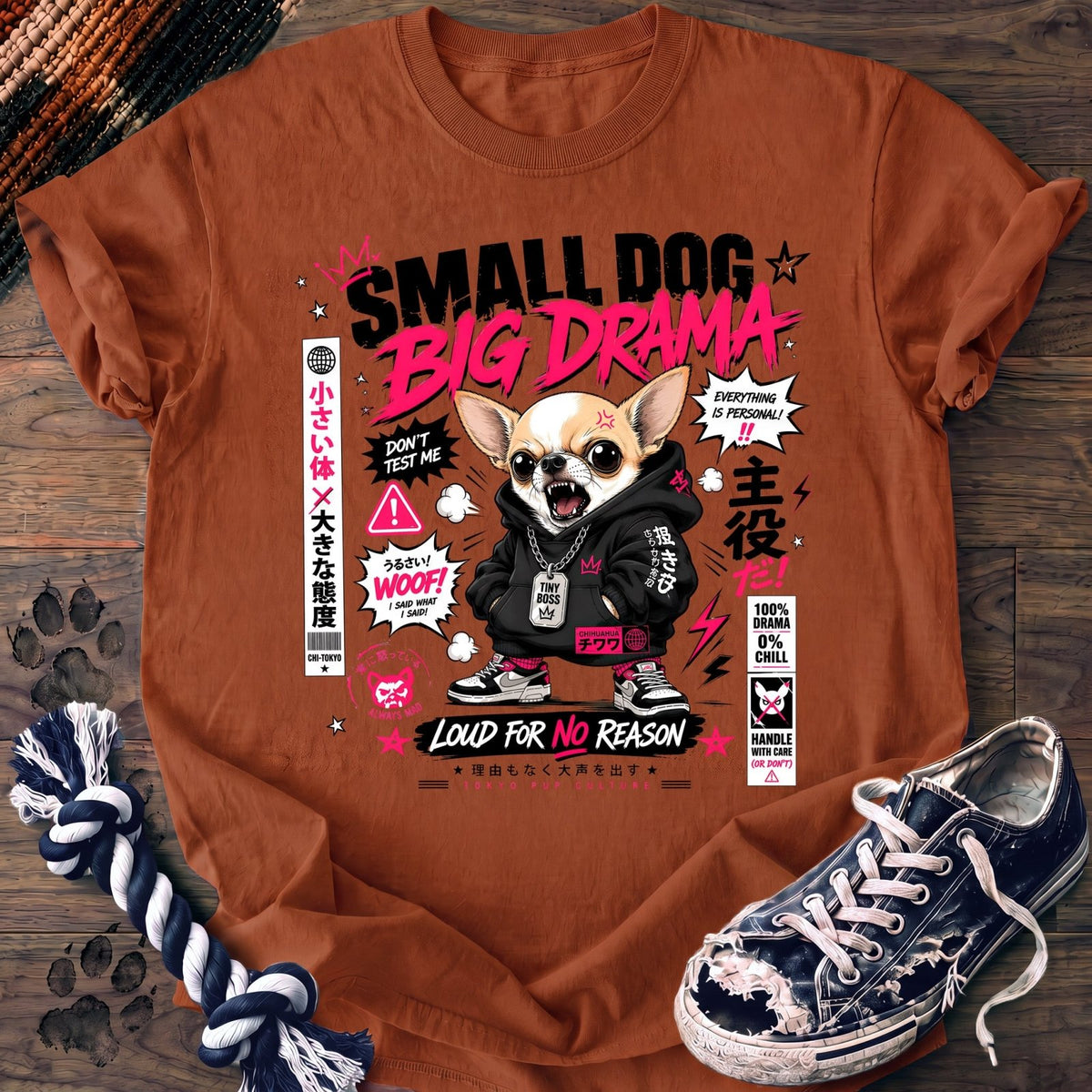 Small Dog Big Drama - Chihuahua - PAWSSION CLUB