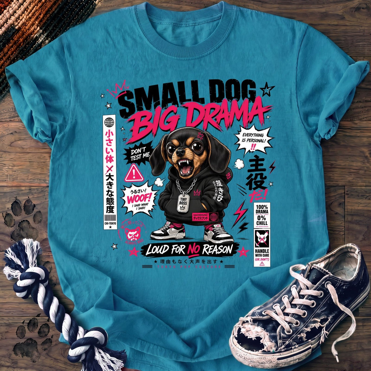 Small Dog Big Drama - Dachshund - PAWSSION CLUB