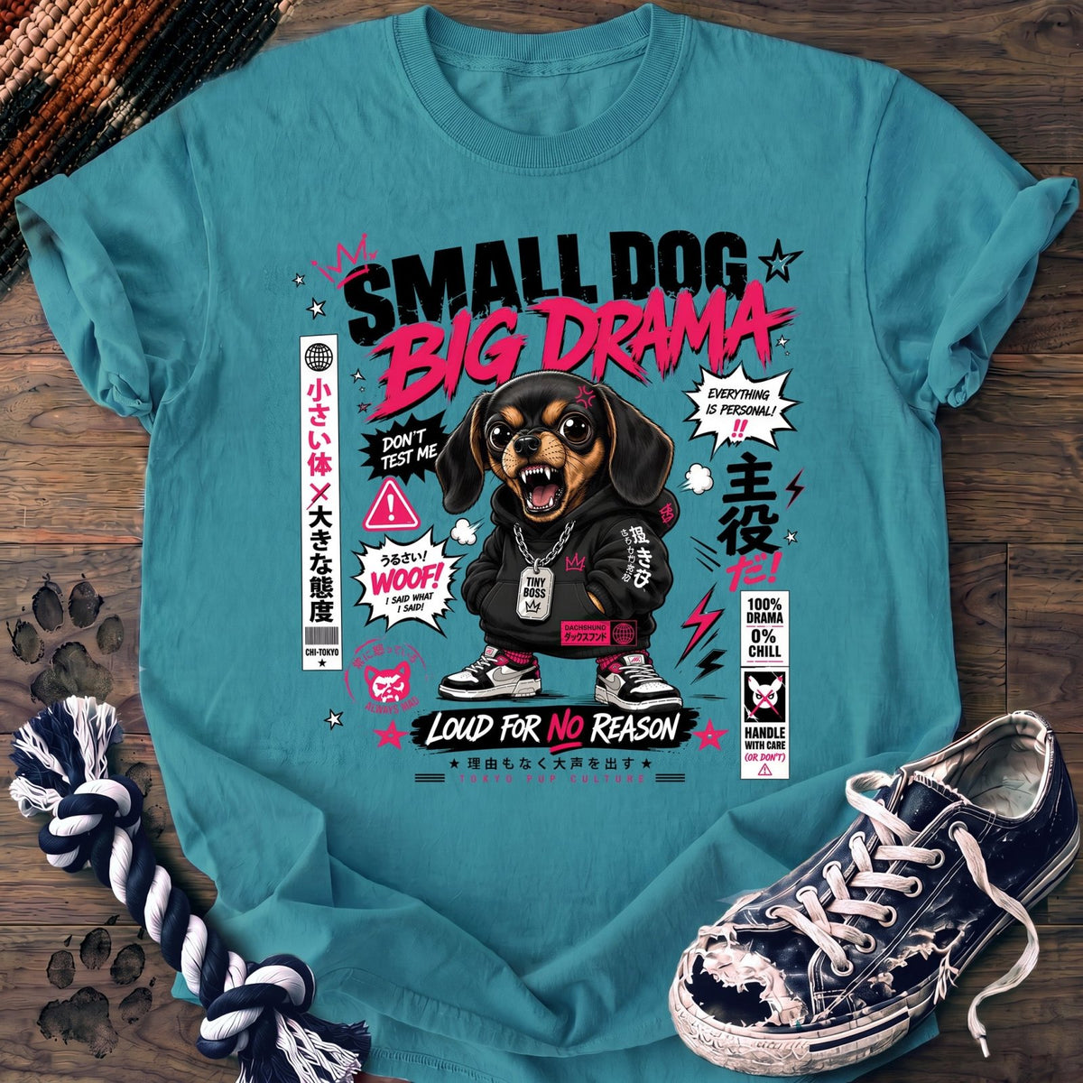 Small Dog Big Drama - Dachshund - PAWSSION CLUB
