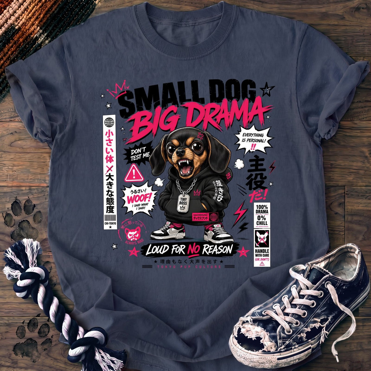 Small Dog Big Drama - Dachshund - PAWSSION CLUB