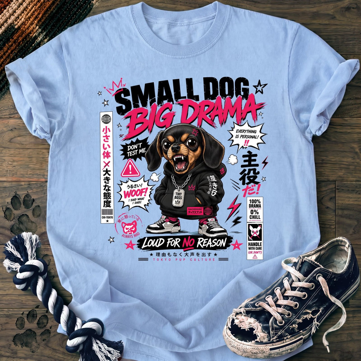Small Dog Big Drama - Dachshund - PAWSSION CLUB