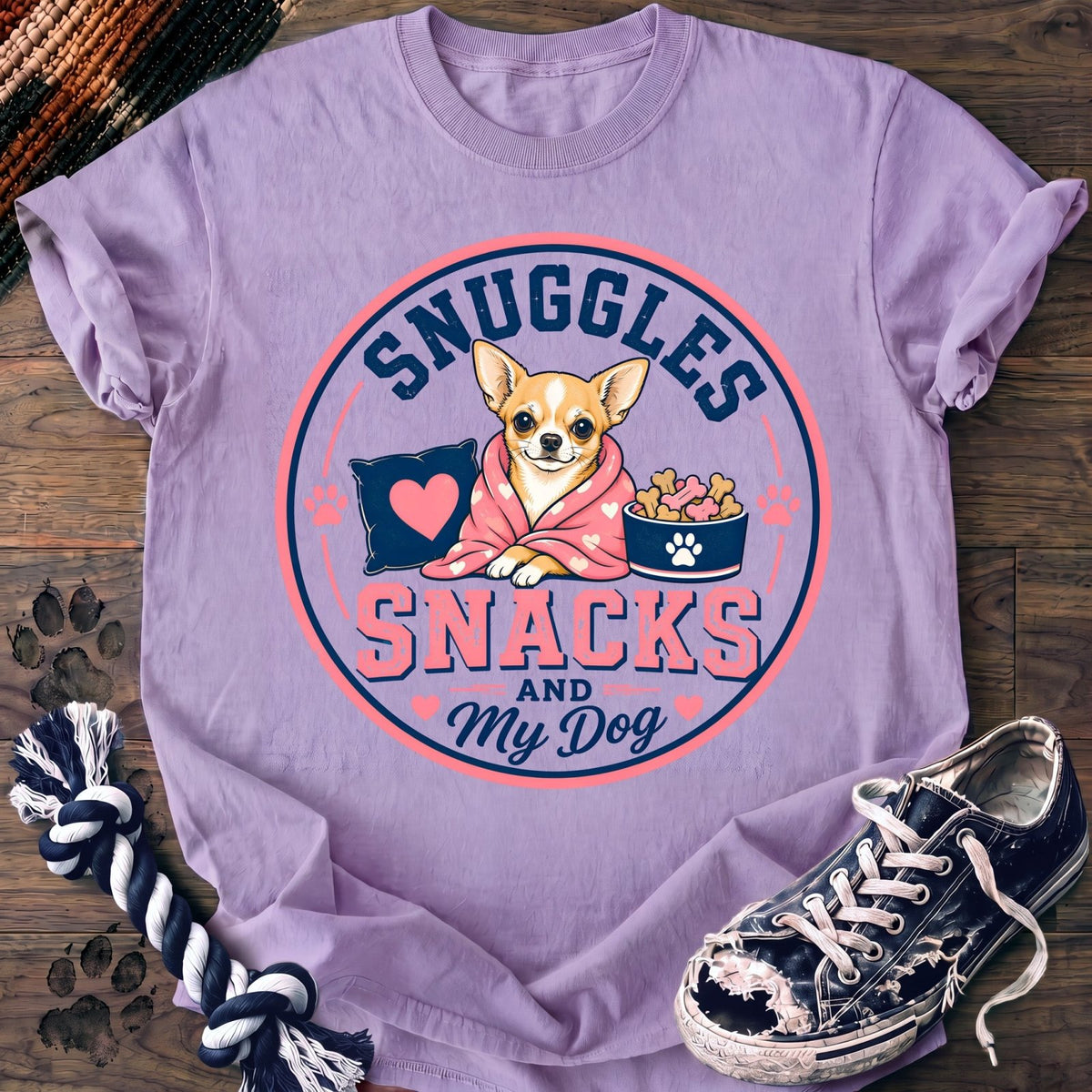 Snuggles Snacks And My Dog - Chihuahua - PAWSSION CLUB