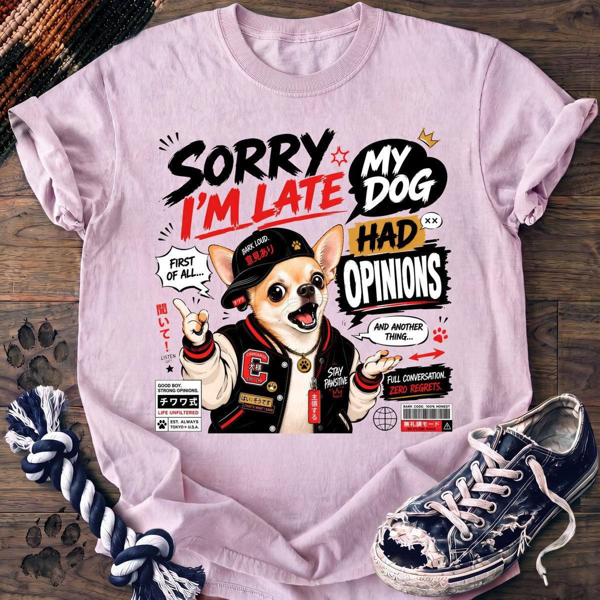 Sorry Im Late My Dog Had Opinions - Chihuahua - PAWSSION CLUB
