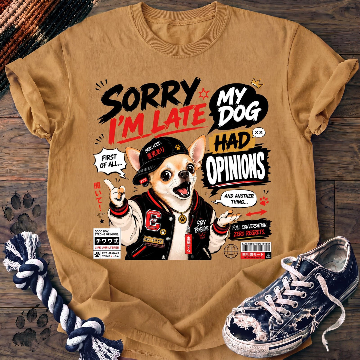 Sorry Im Late My Dog Had Opinions - Chihuahua - PAWSSION CLUB