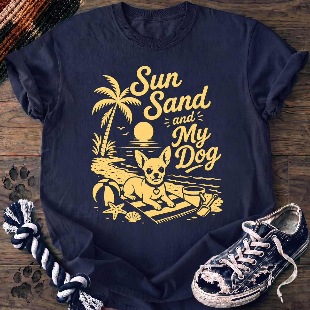 Sun Sand And My Dog - Chihuahua - PAWSSION CLUB