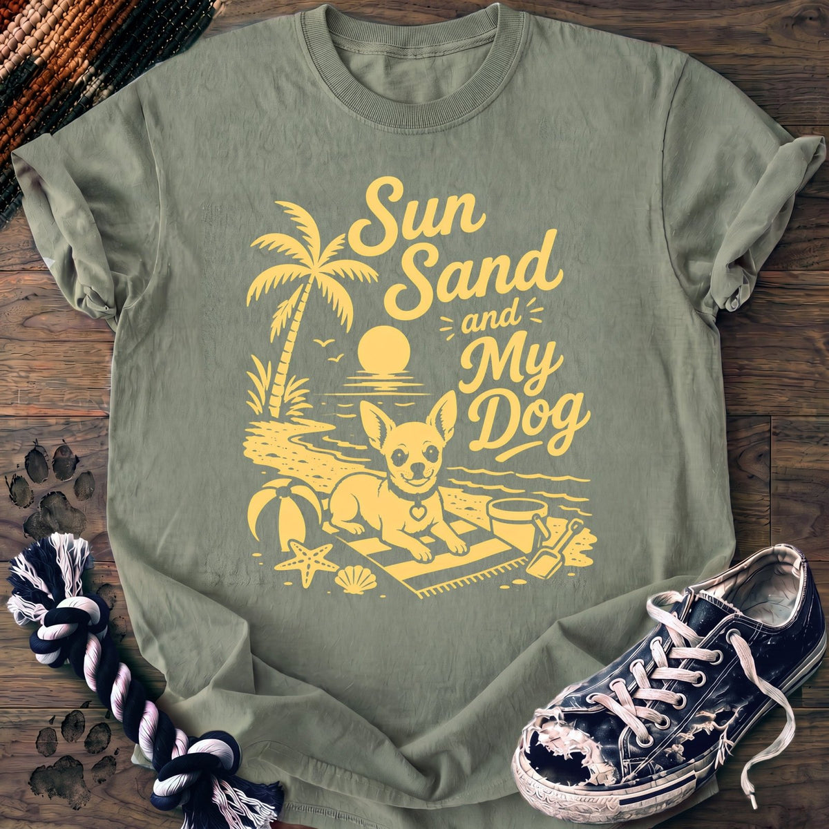 Sun Sand And My Dog - Chihuahua - PAWSSION CLUB